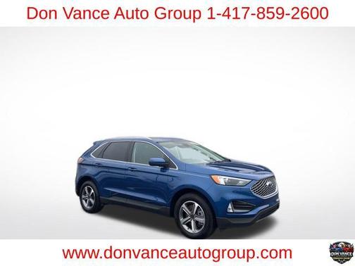 Atlas Blue Metallic 2024 Ford Edge SEL
