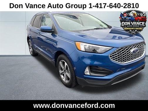 Atlas Blue Metallic 2024 Ford Edge SEL