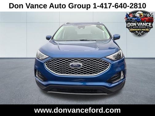 Atlas Blue Metallic 2024 Ford Edge SEL