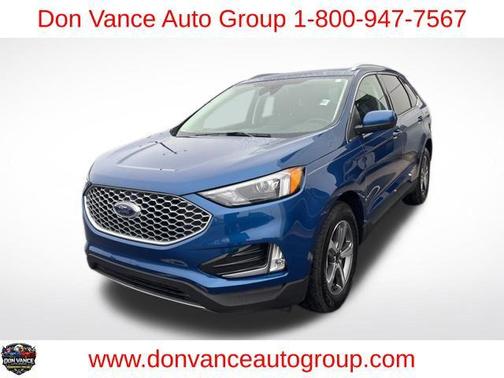 Atlas Blue Metallic 2024 Ford Edge SEL