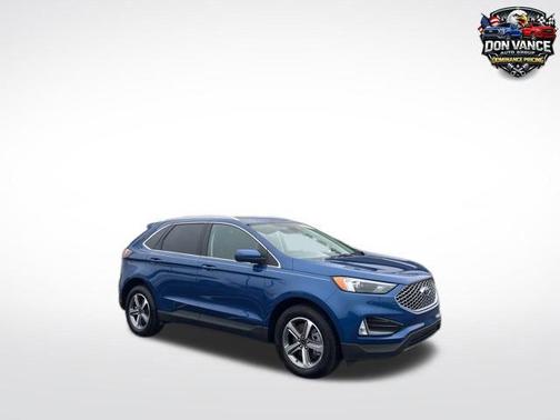 Atlas Blue Metallic 2024 Ford Edge SEL
