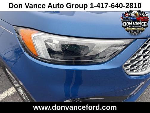 Atlas Blue Metallic 2024 Ford Edge SEL