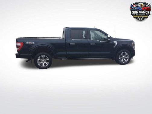 Blue Metallic 2022 Ford F-150 Platinum