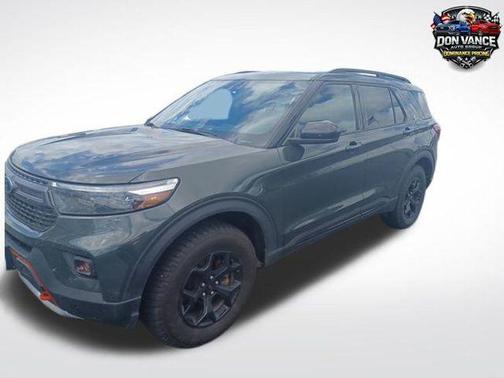 Green Metallic 2024 Ford Explorer Timberline