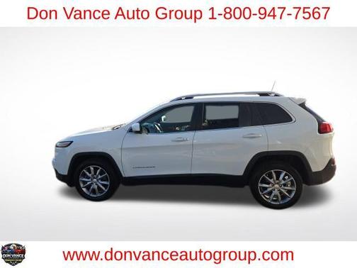Bright White Clearcoat 2018 Jeep Cherokee Limited
