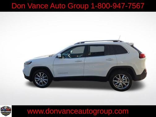 Bright White Clearcoat 2018 Jeep Cherokee Limited