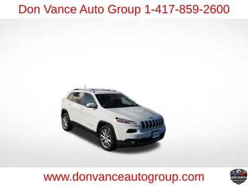 Bright White Clearcoat 2018 Jeep Cherokee Limited