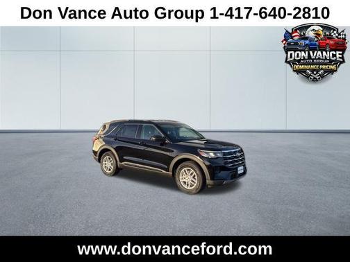 Agate Black Metallic 2026 Ford Explorer Active w/200A Pkg