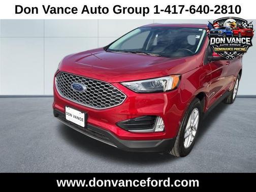Rapid Red Metallic Tinted Clearcoat 2023 Ford Edge SEL