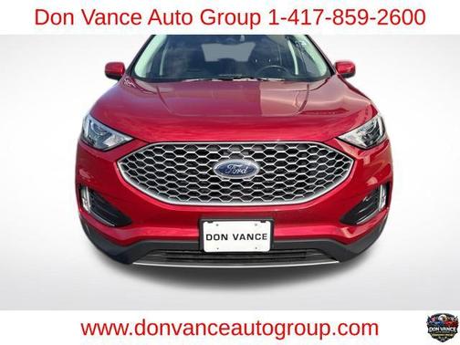 Rapid Red Metallic Tinted Clearcoat 2023 Ford Edge SEL