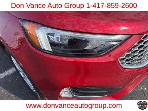 Rapid Red Metallic Tinted Clearcoat 2023 Ford Edge SEL