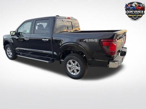 Agate Black Metallic 2025 Ford F-150 XLT