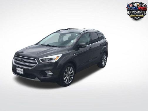 Magnetic Metallic 2018 Ford Escape Titanium