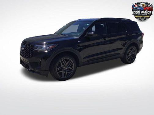 Black Metallic 2025 Ford Explorer ST-Line