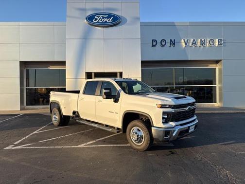 Summit White 2025 Chevrolet Silverado 3500 LT Truck