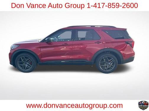 Rapid Red Metallic Tinted Clearcoat 2026 Ford Explorer ST