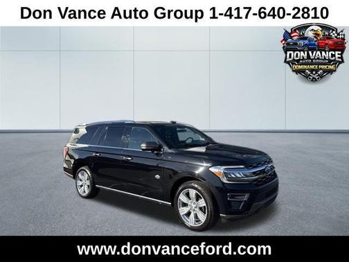 Agate Black Metallic 2023 Ford Expedition Max King Ranch