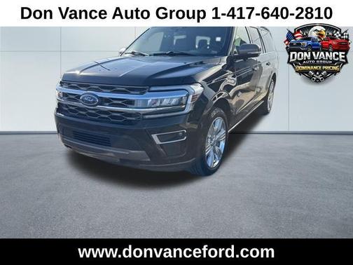Agate Black Metallic 2023 Ford Expedition Max King Ranch
