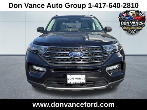 Agate Black Metallic 2022 Ford Explorer XLT