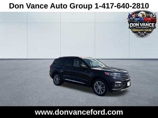 Agate Black Metallic 2022 Ford Explorer XLT