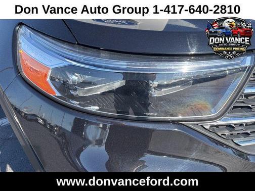 Agate Black Metallic 2022 Ford Explorer XLT
