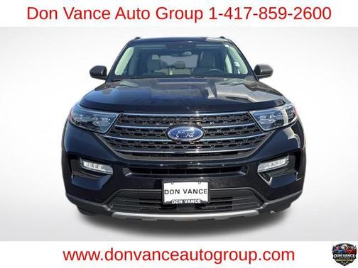 Agate Black Metallic 2022 Ford Explorer XLT