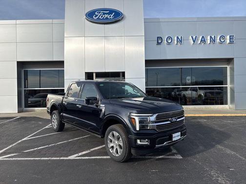 Antimatter Blue Metallic 2026 Ford F-150 Platinum Truck