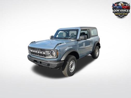 Azure Gray Metallic Tri-Coat 2025 Ford Bronco Base SUV