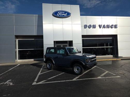 Azure Gray Metallic Tri-Coat 2025 Ford Bronco Base SUV