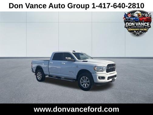 Bright White Clearcoat 2021 RAM 2500 Big Horn Crew Cab 4x4 6'4' Box