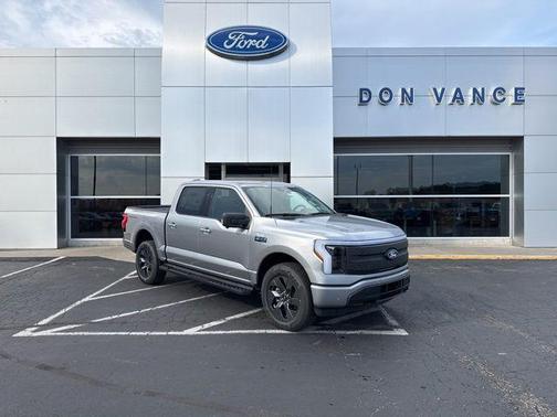 Iconic Silver Metallic 2025 Ford F-150 Lightning Flash Truck
