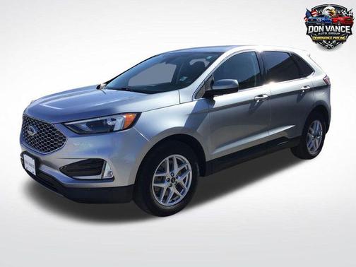 Iconic Silver Metallic 2024 Ford Edge SEL