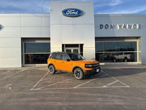Orange Fury Metallic Tri-Coat 2026 Ford Bronco Sport Outer Banks SUV