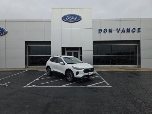 star white metallic tri-coat 2026 Ford Escape PHEV SE SUV