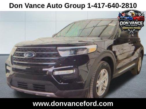 Agate Black Metallic 2023 Ford Explorer XLT