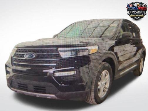 Agate Black Metallic 2023 Ford Explorer XLT