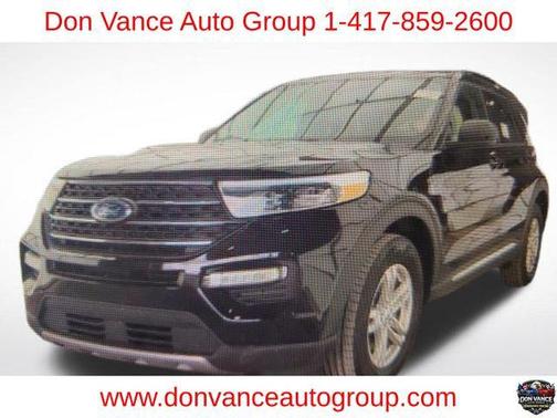 Agate Black Metallic 2023 Ford Explorer XLT