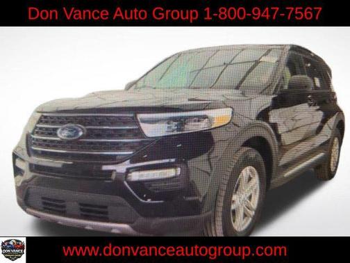 Agate Black Metallic 2023 Ford Explorer XLT
