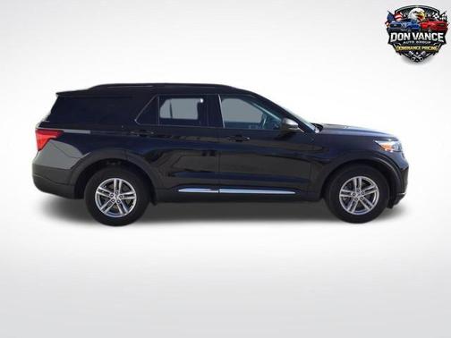 Agate Black Metallic 2023 Ford Explorer XLT