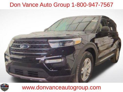 Agate Black Metallic 2023 Ford Explorer XLT