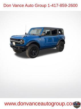 Velocity Blue Metallic 2024 Ford Bronco Wildtrak