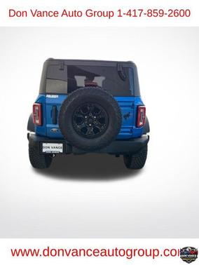 Velocity Blue Metallic 2024 Ford Bronco Wildtrak
