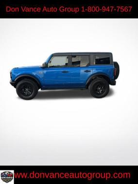 Velocity Blue Metallic 2024 Ford Bronco Wildtrak
