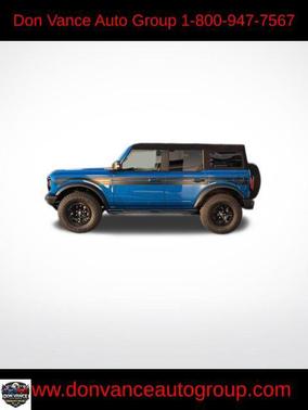 Velocity Blue Metallic 2024 Ford Bronco Wildtrak