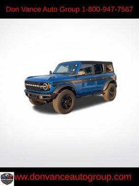 Velocity Blue Metallic 2024 Ford Bronco Wildtrak