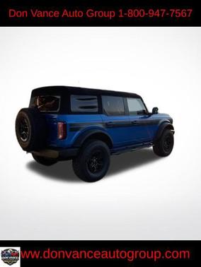 Velocity Blue Metallic 2024 Ford Bronco Wildtrak