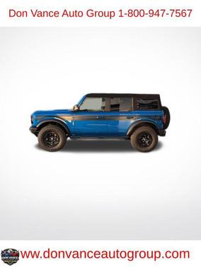 Velocity Blue Metallic 2024 Ford Bronco Wildtrak