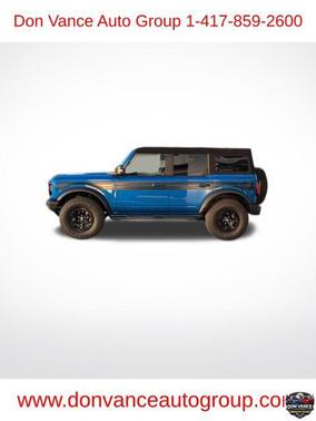 Velocity Blue Metallic 2024 Ford Bronco Wildtrak