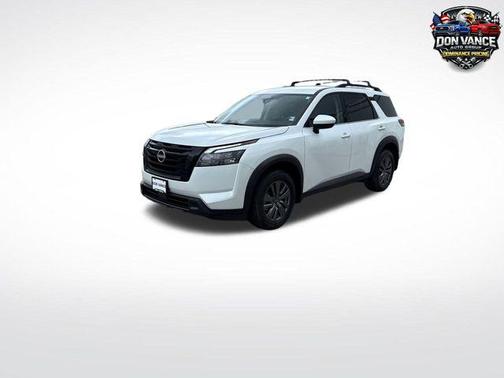 Everest White Pearl Tricoat 2025 Nissan Pathfinder SV 4WD