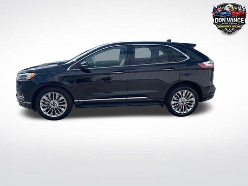 Agate Black Metallic 2024 Ford Edge Titanium
